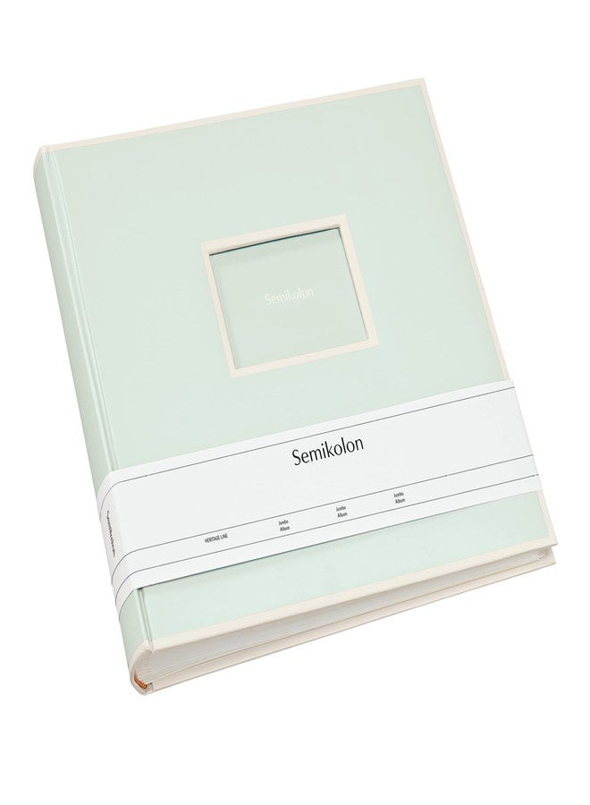 Semikolon - Jumbo Photo Album with 100 Cream Pages, Moss - Image 1